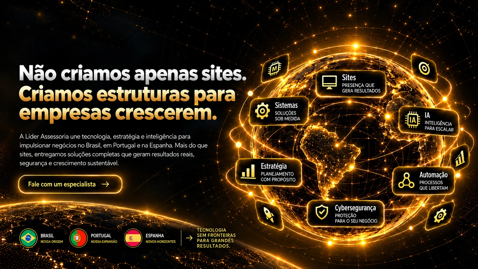 Líder Assessoria — tecnologia, estratégia, automação e cybersegurança